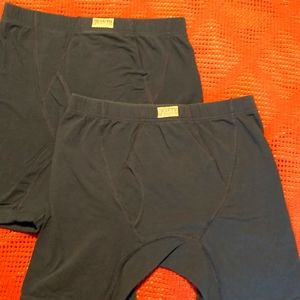 Duluth Trading organic cotton boxer briefs Medium, Like New, 2 pair